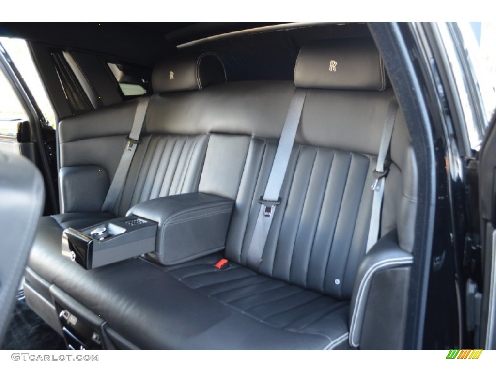 Black Interior 2007 Rolls-Royce Phantom Standard Phantom Model Photo #76700189