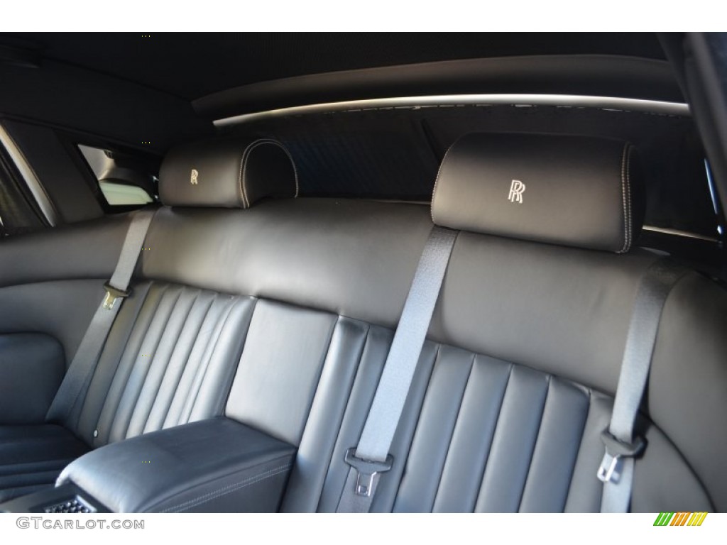 Black Interior 2007 Rolls-Royce Phantom Standard Phantom Model Photo #76700689