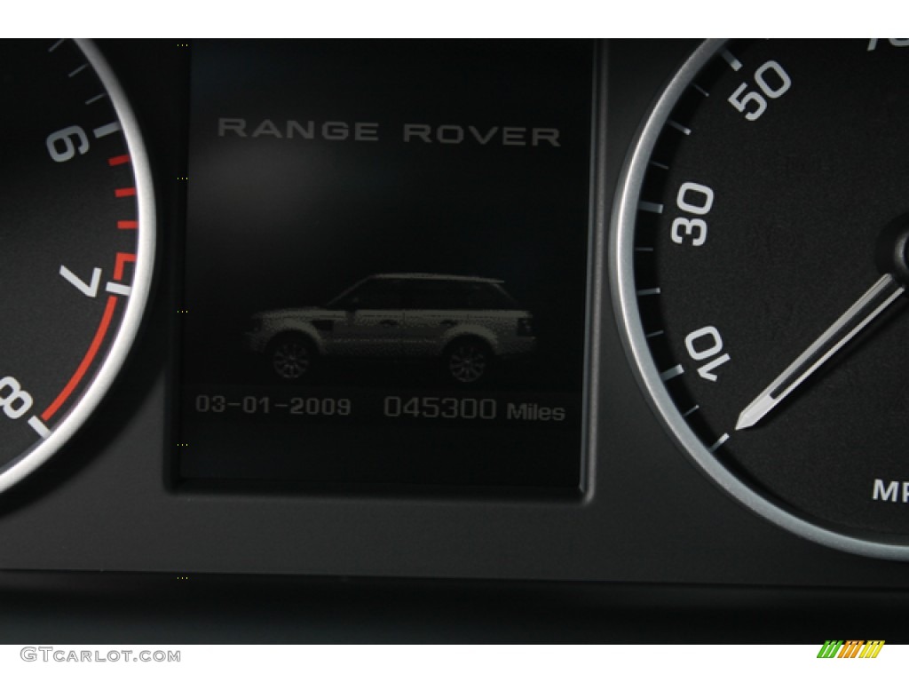 2010 Range Rover Sport HSE - Alaska White / Ebony/Lunar Stitching photo #26