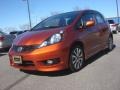 2012 Orangeburst Metallic Honda Fit Sport  photo #1