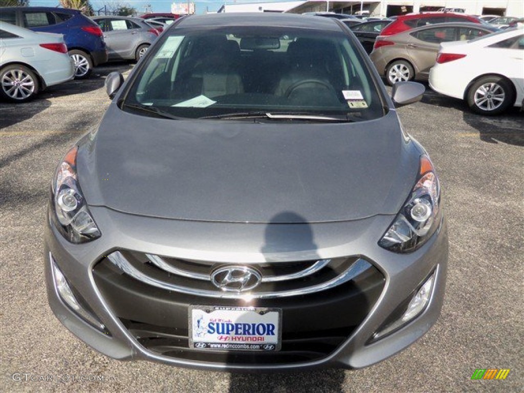 2013 Elantra GT - Titanium Gray Metallic / Black photo #1