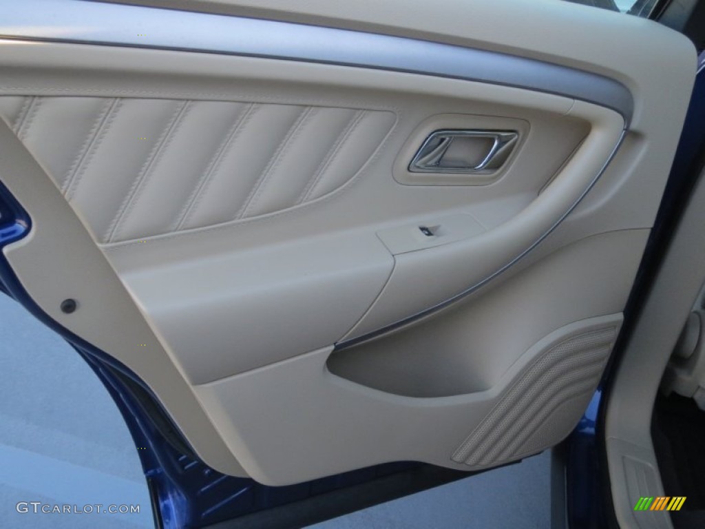 2013 Taurus SEL - Deep Impact Blue Metallic / Dune photo #19