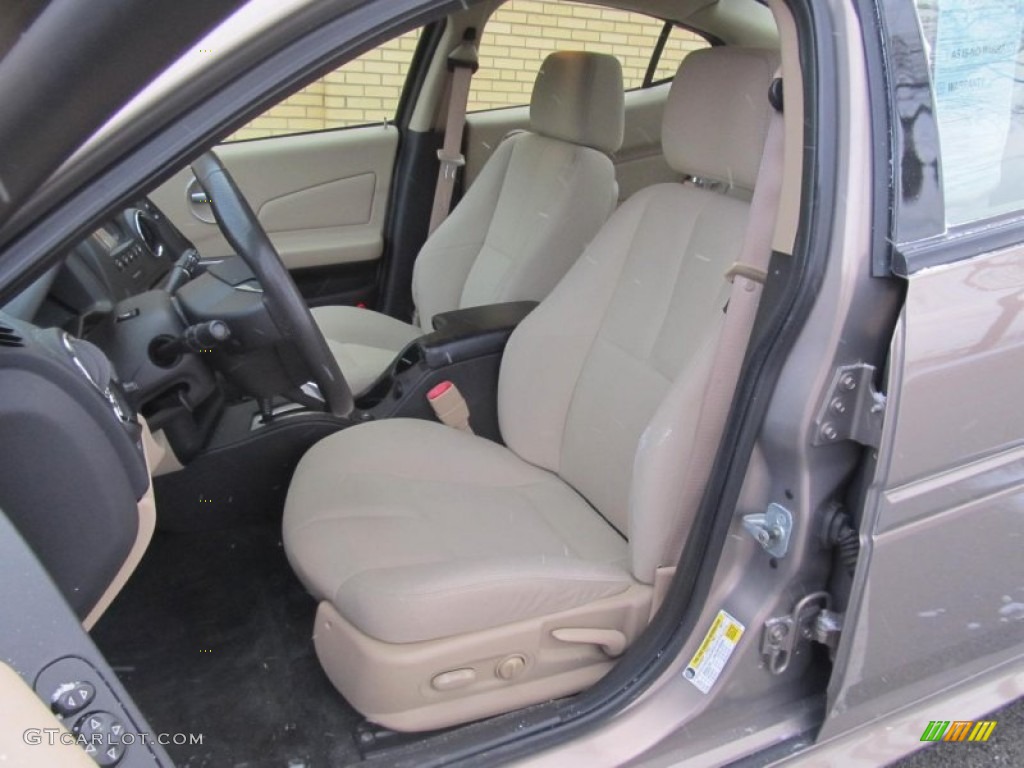 Sand Interior 2006 Pontiac Grand Prix Sedan Photo #76708078