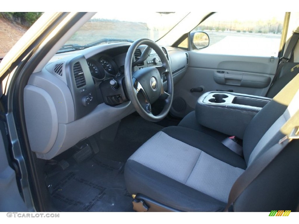 2007 Silverado 1500 Crew Cab - Blue Granite Metallic / Dark Titanium Gray photo #14