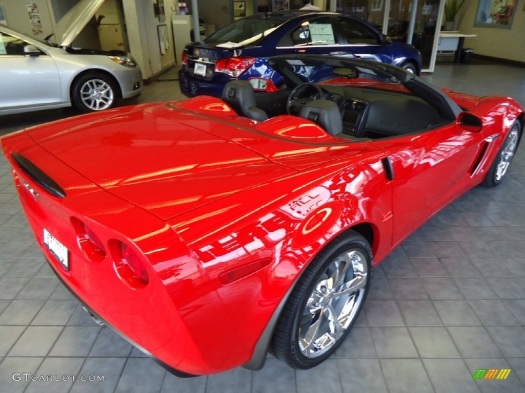 2012 Corvette Grand Sport Convertible - Torch Red / Ebony photo #4