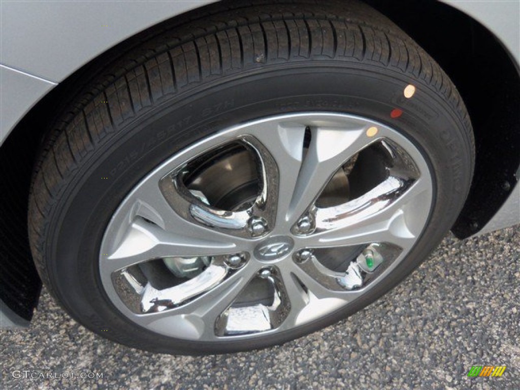 2013 Elantra GT - Silver / Black photo #3