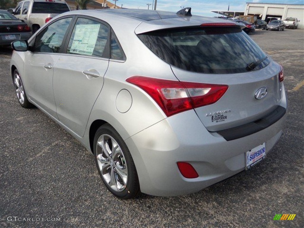 2013 Elantra GT - Silver / Black photo #6