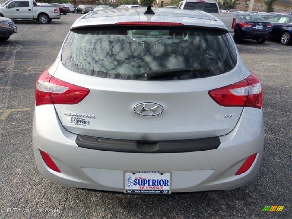 2013 Elantra GT - Silver / Black photo #7