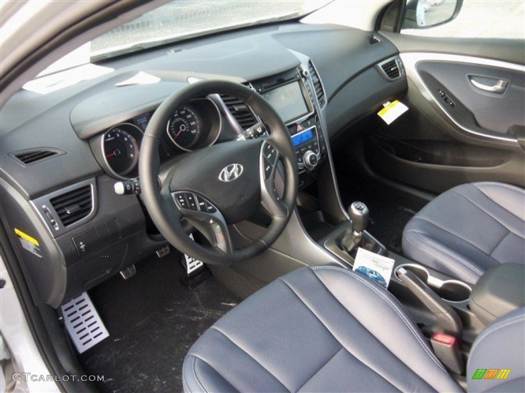 2013 Elantra GT - Silver / Black photo #10