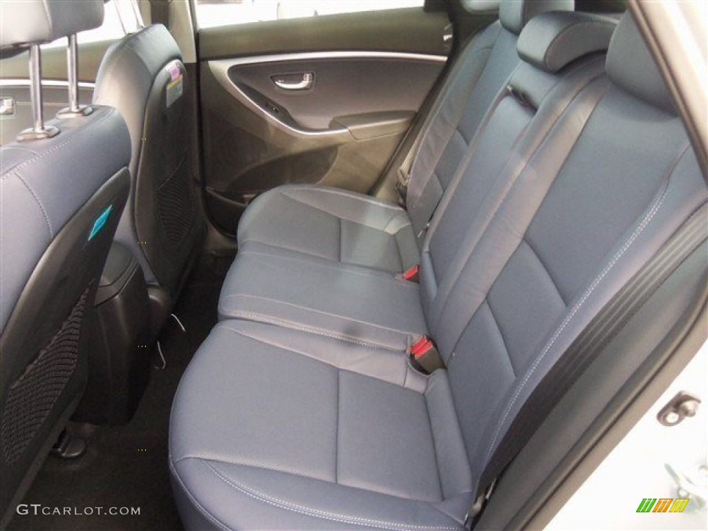 2013 Elantra GT - Silver / Black photo #13