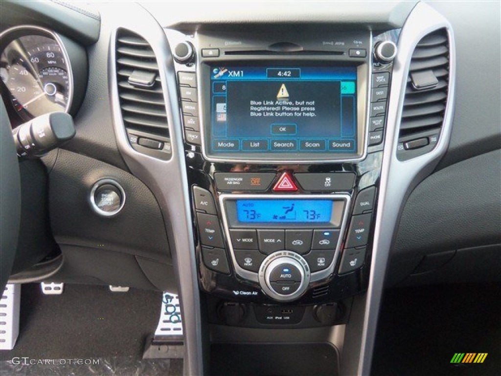 2013 Elantra GT - Silver / Black photo #16