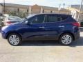 2013 Iris Blue Hyundai Tucson Limited  photo #6