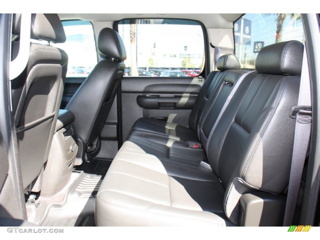 Ebony Interior 2013 GMC Sierra 1500 SLE Crew Cab 4x4 Photo #76710785
