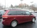 2011 Salsa Red Pearl Toyota Sienna XLE  photo #11