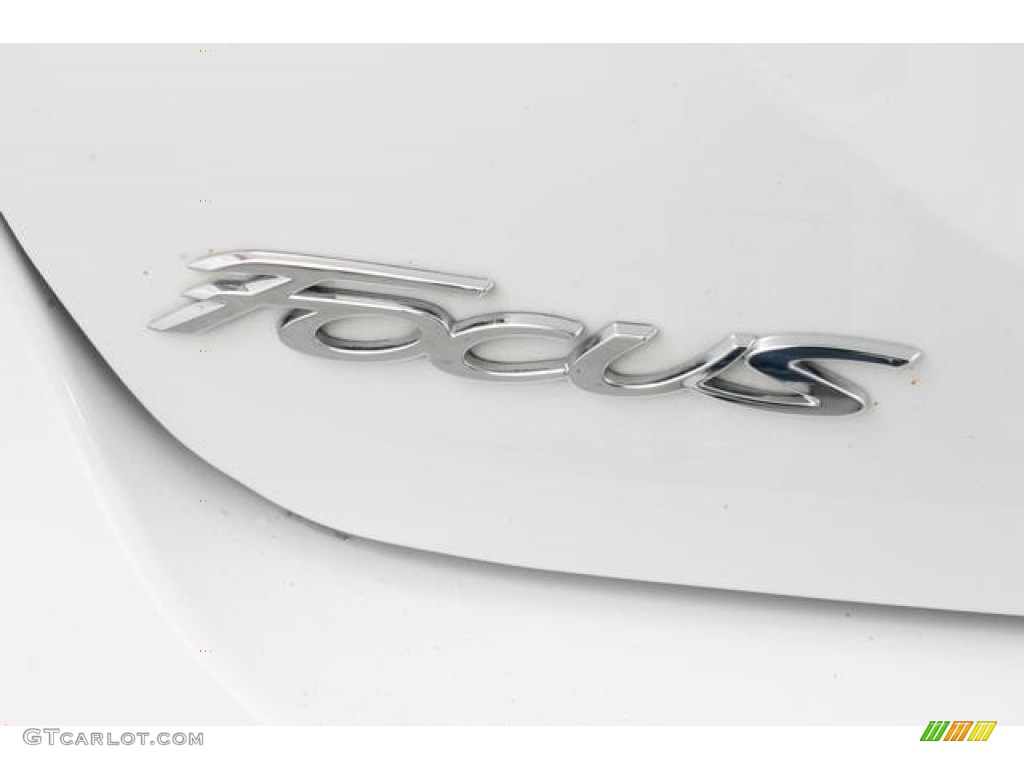 2012 Focus SE Sport Sedan - Oxford White / Two-Tone Sport photo #15