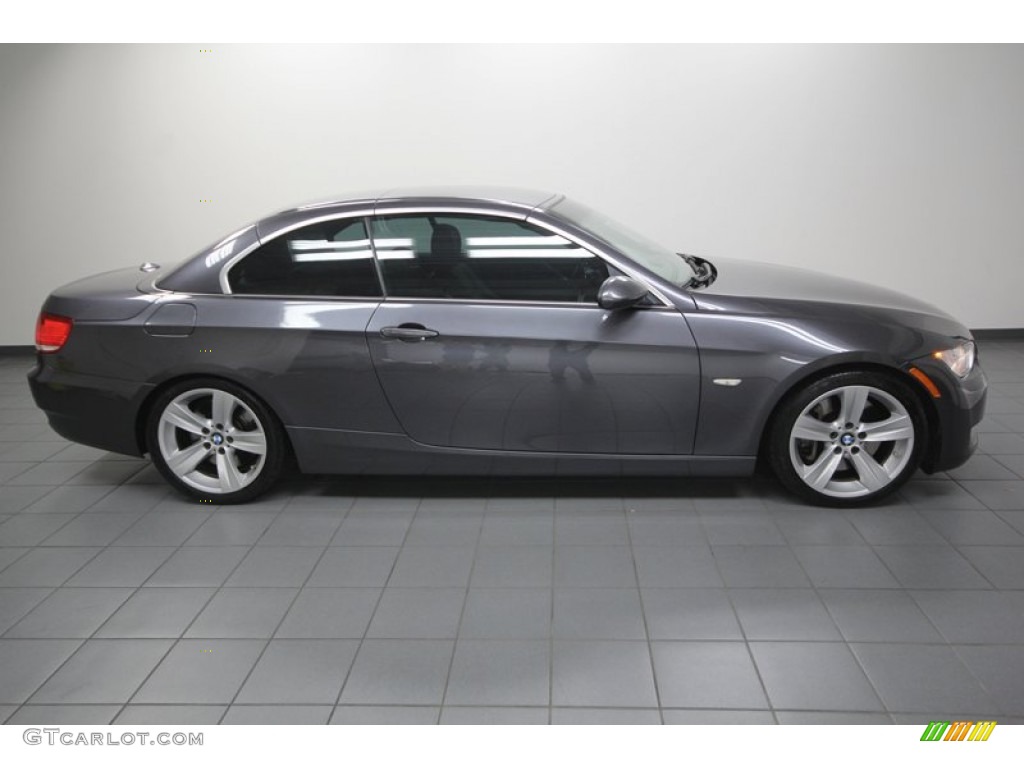 Sparkling Graphite Metallic 2008 BMW 3 Series 335i Convertible Exterior Photo #76712023