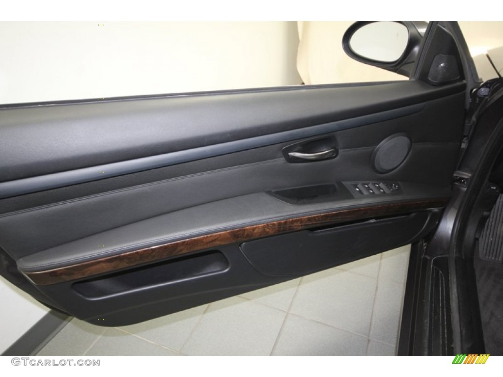 2008 3 Series 335i Convertible - Sparkling Graphite Metallic / Black photo #16