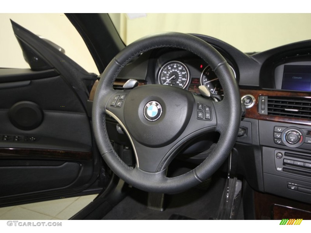 2008 3 Series 335i Convertible - Sparkling Graphite Metallic / Black photo #27