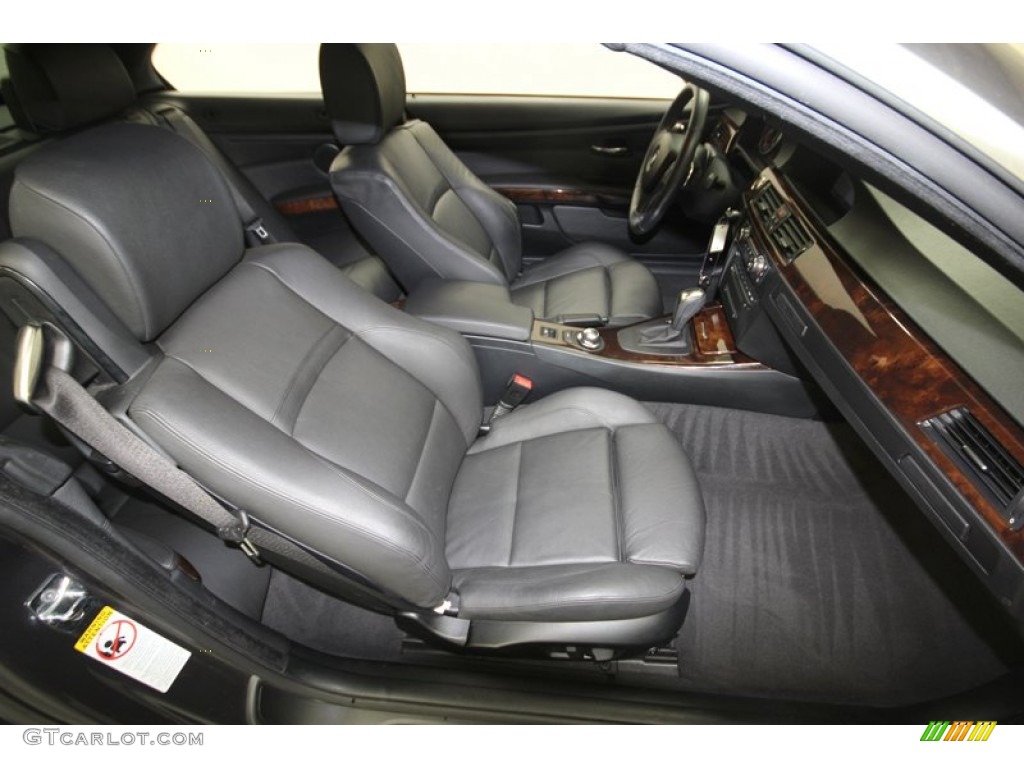 2008 3 Series 335i Convertible - Sparkling Graphite Metallic / Black photo #34