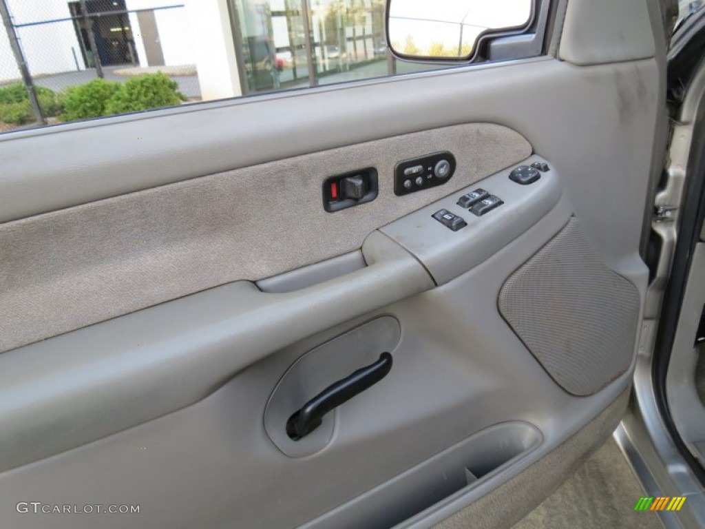 2000 Silverado 2500 LT Extended Cab 4x4 - Light Pewter Metallic / Medium Gray photo #7