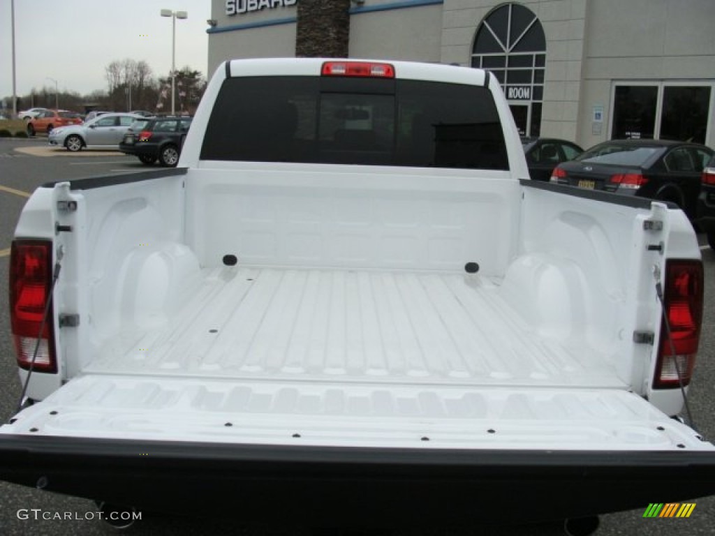 2012 Ram 1500 Big Horn Quad Cab 4x4 - Bright White / Dark Slate Gray/Medium Graystone photo #6