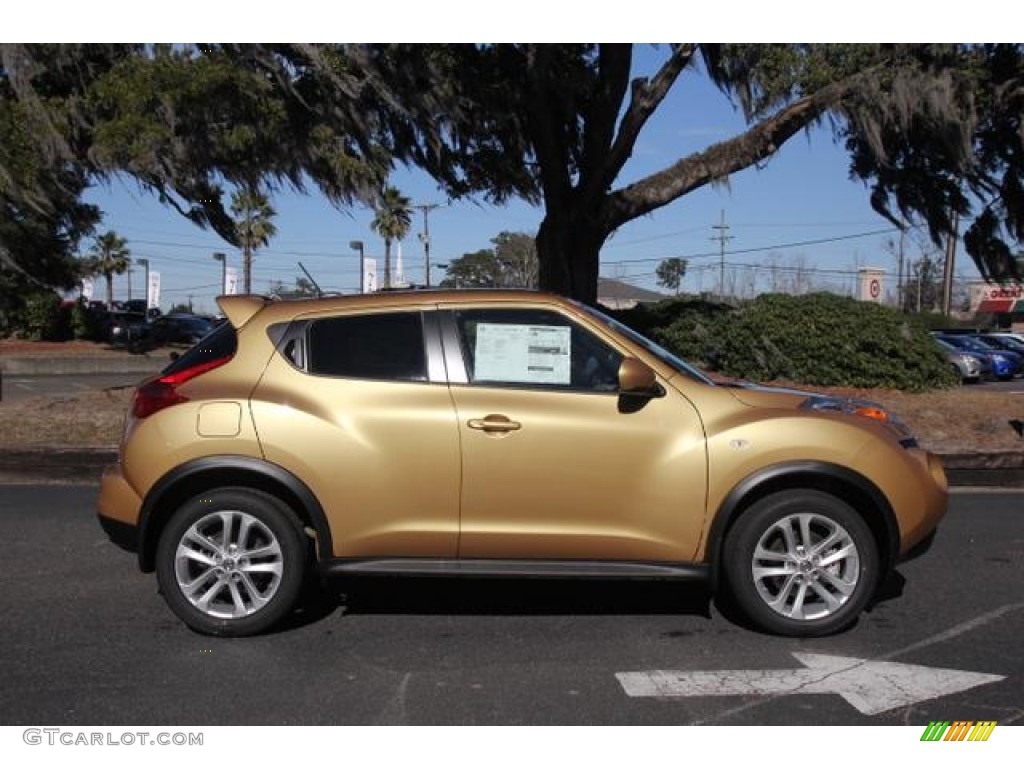 Atomic Gold 2013 Nissan Juke SV Exterior Photo #76714028