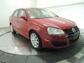 2010 Salsa Red Volkswagen Jetta Wolfsburg Edition Sedan  photo #1