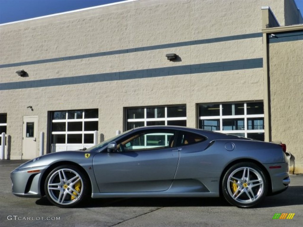 Titanium Metallic 2008 Ferrari F430 Coupe F1 Exterior Photo #76716112