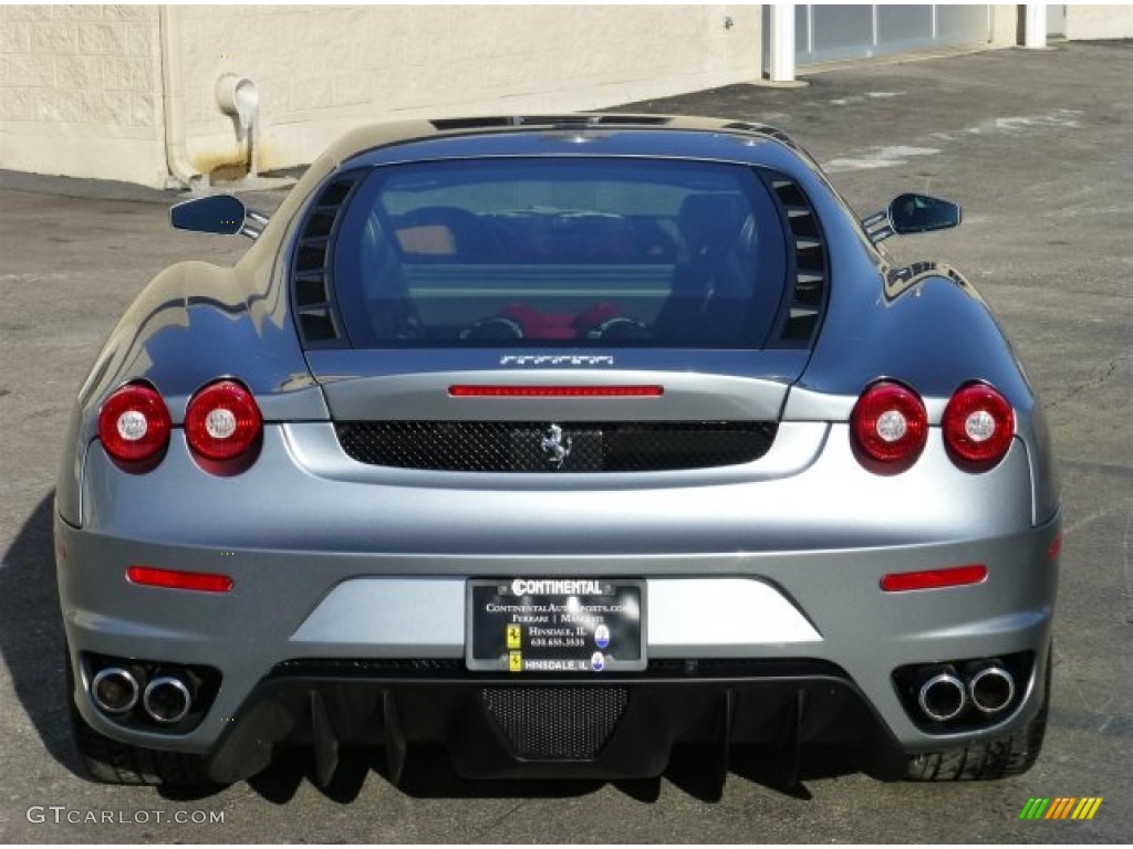 Titanium Metallic 2008 Ferrari F430 Coupe F1 Exterior Photo #76716168