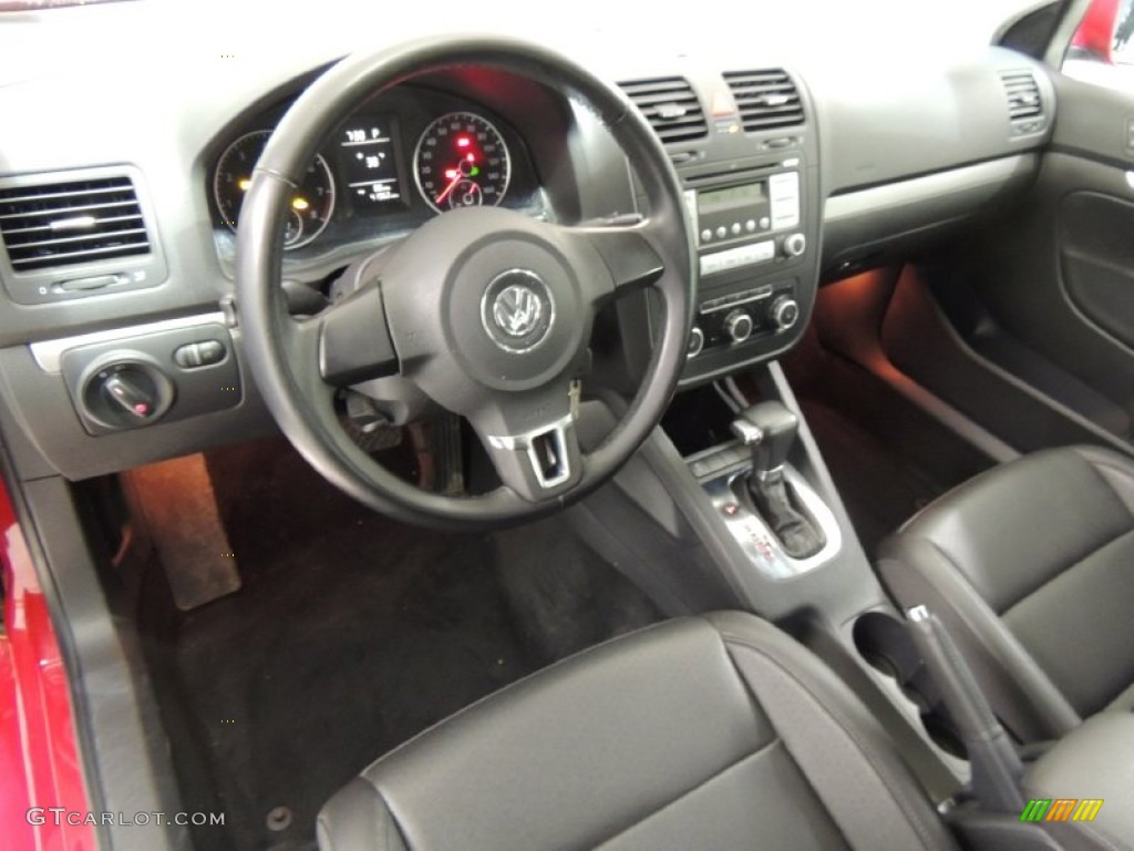 Titan Black Interior 2010 Volkswagen Jetta Limited Edition Sedan Photo #76716511
