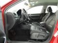 Front Seat of 2010 Jetta Limited Edition Sedan