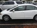 Taffeta White - Civic LX Sedan Photo No. 5