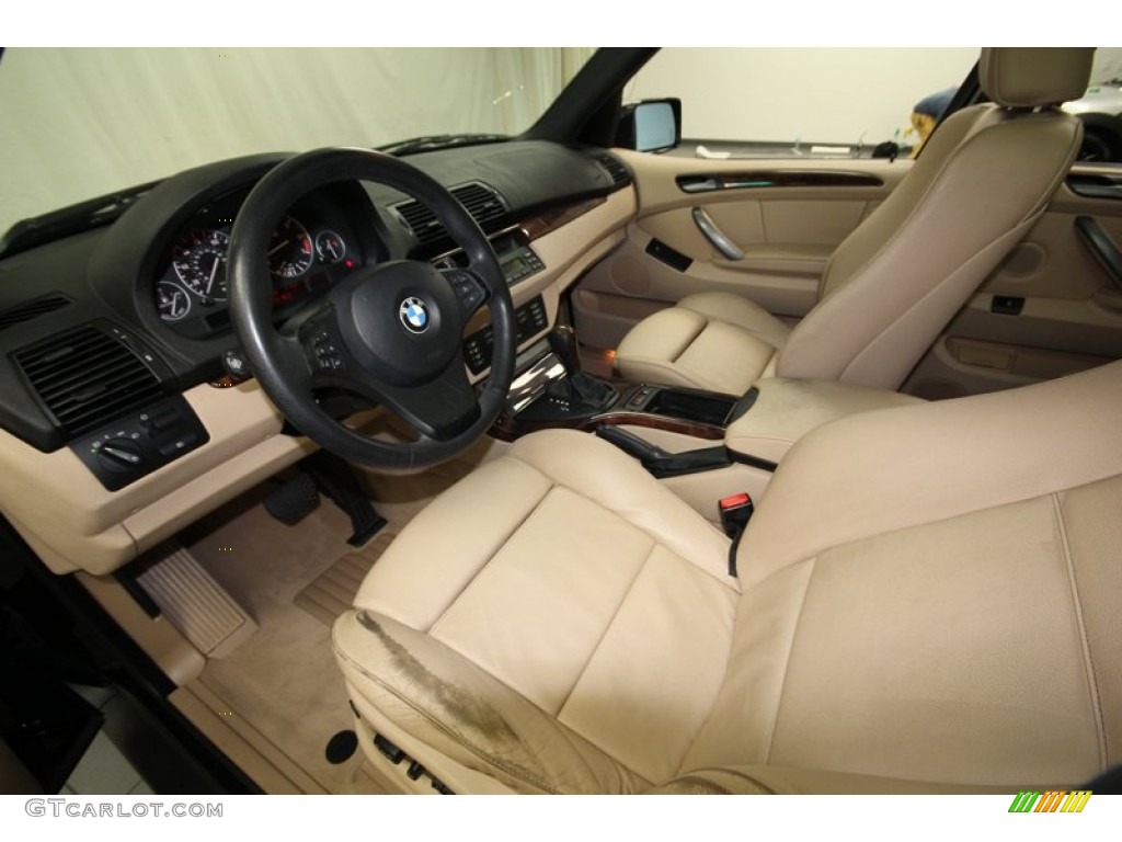 Beige Interior 2006 BMW X5 3.0i Photo #76718131