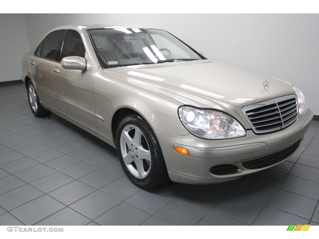 Desert Silver Metallic 2005 Mercedes-Benz S 500 Sedan Exterior Photo #76718515