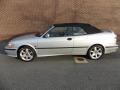 2002 Silver Metallic Saab 9-3 SE Convertible  photo #2