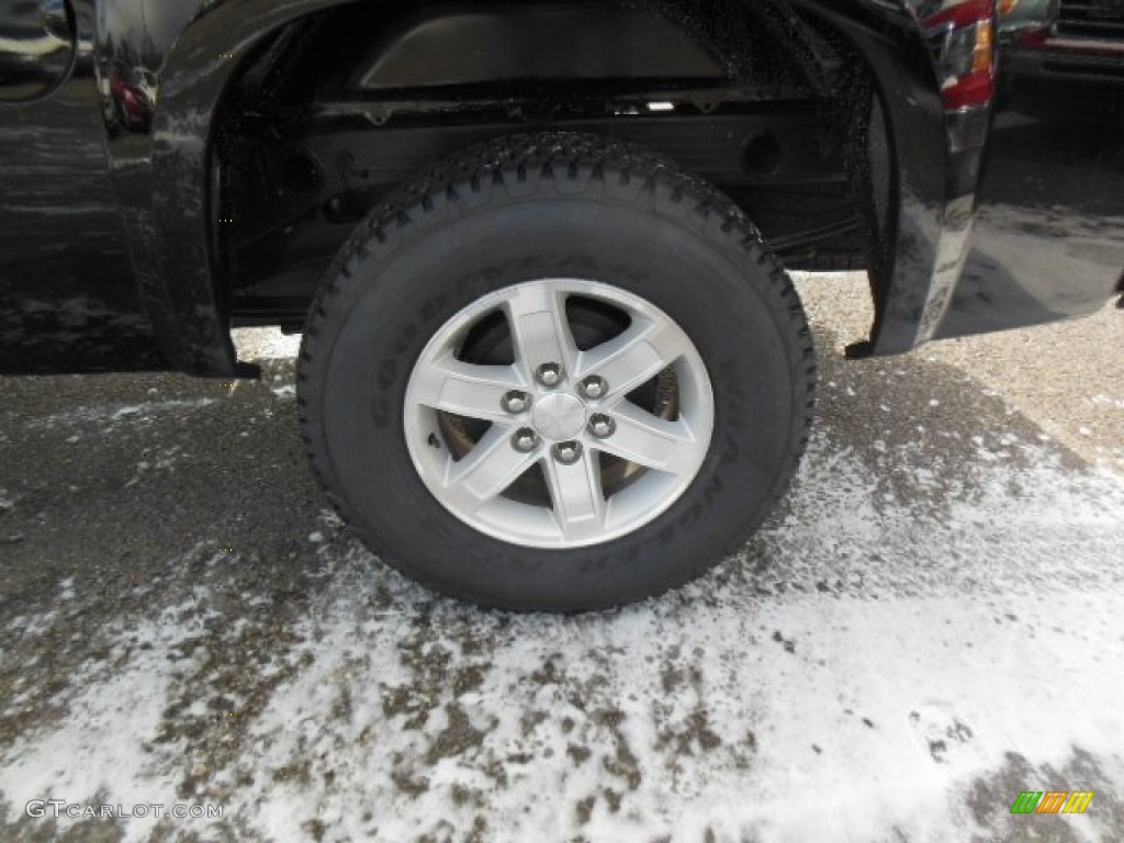 2013 Sierra 1500 SLE Crew Cab 4x4 - Onyx Black / Ebony photo #9