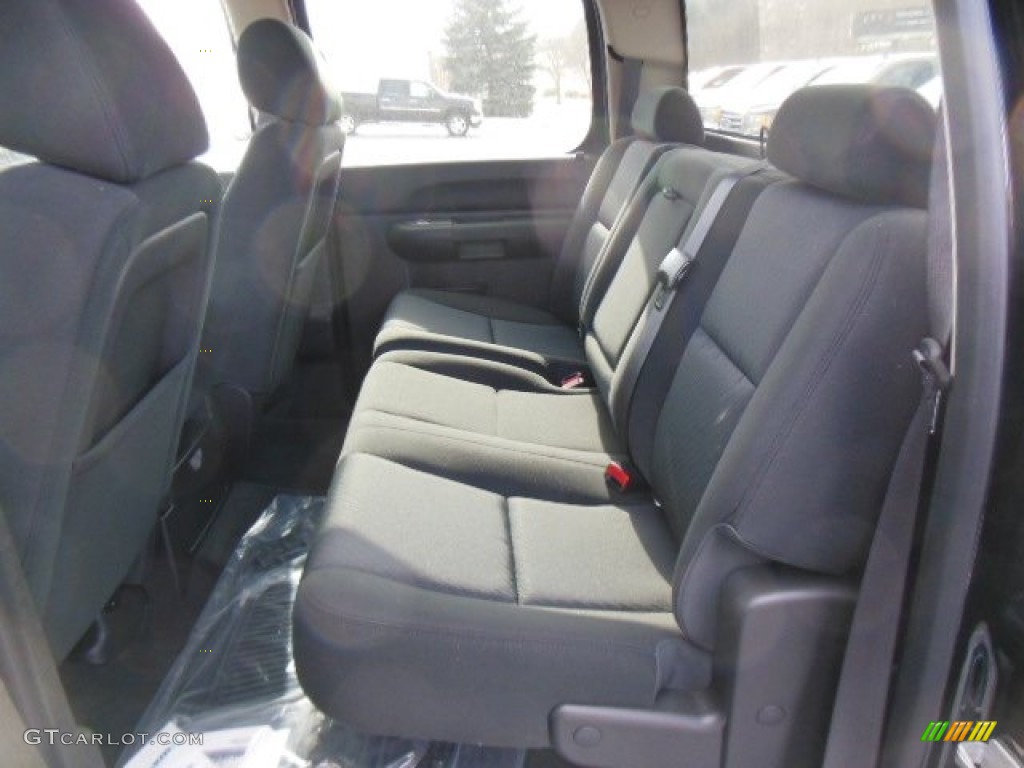 2013 Sierra 1500 SLE Crew Cab 4x4 - Onyx Black / Ebony photo #13