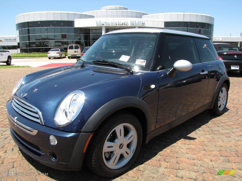 2006 Cooper Hardtop - Space Blue Metallic / Space Gray/Panther Black photo #1