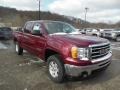 2013 Sonoma Red Metallic GMC Sierra 1500 SLE Crew Cab 4x4  photo #4
