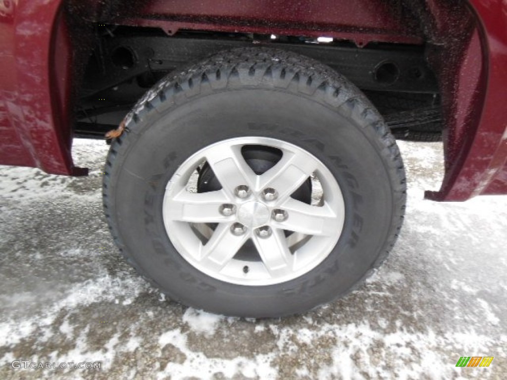 2013 Sierra 1500 SLE Crew Cab 4x4 - Sonoma Red Metallic / Ebony photo #9