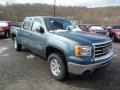2013 Stealth Gray Metallic GMC Sierra 1500 SLE Crew Cab 4x4  photo #4