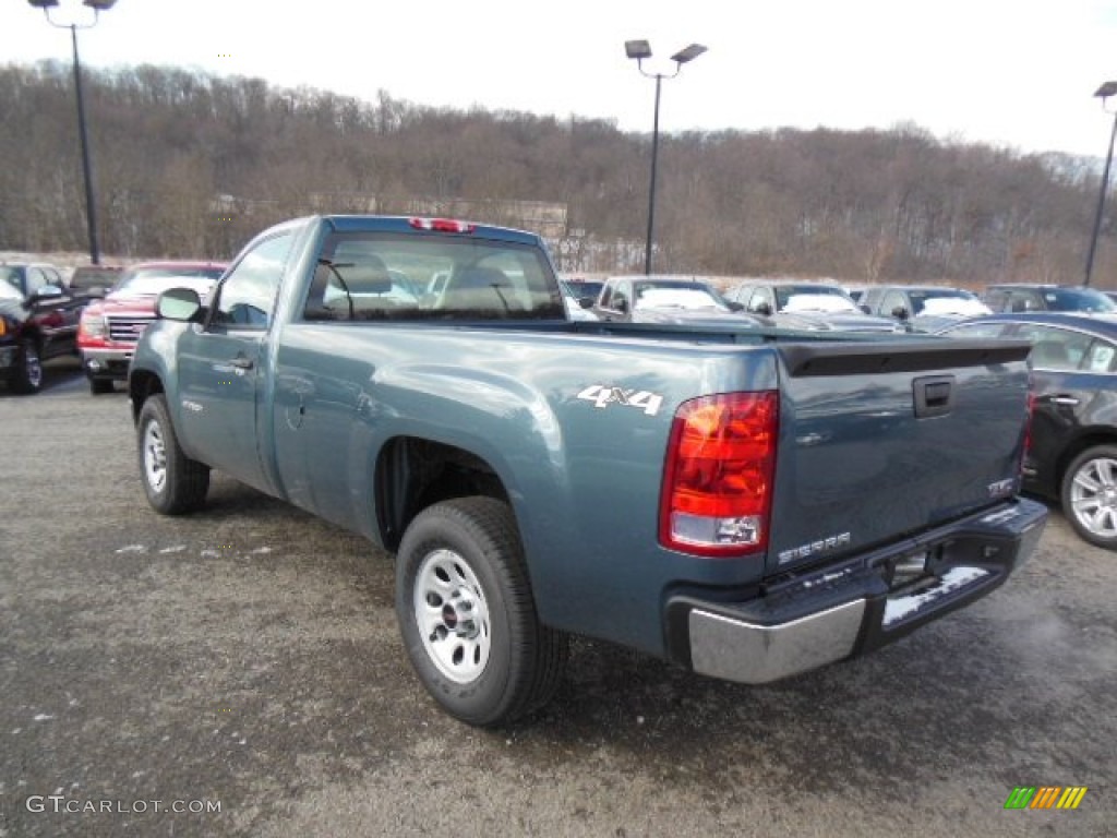 Stealth Gray Metallic 2013 GMC Sierra 1500 Regular Cab 4x4 Exterior Photo #76720036