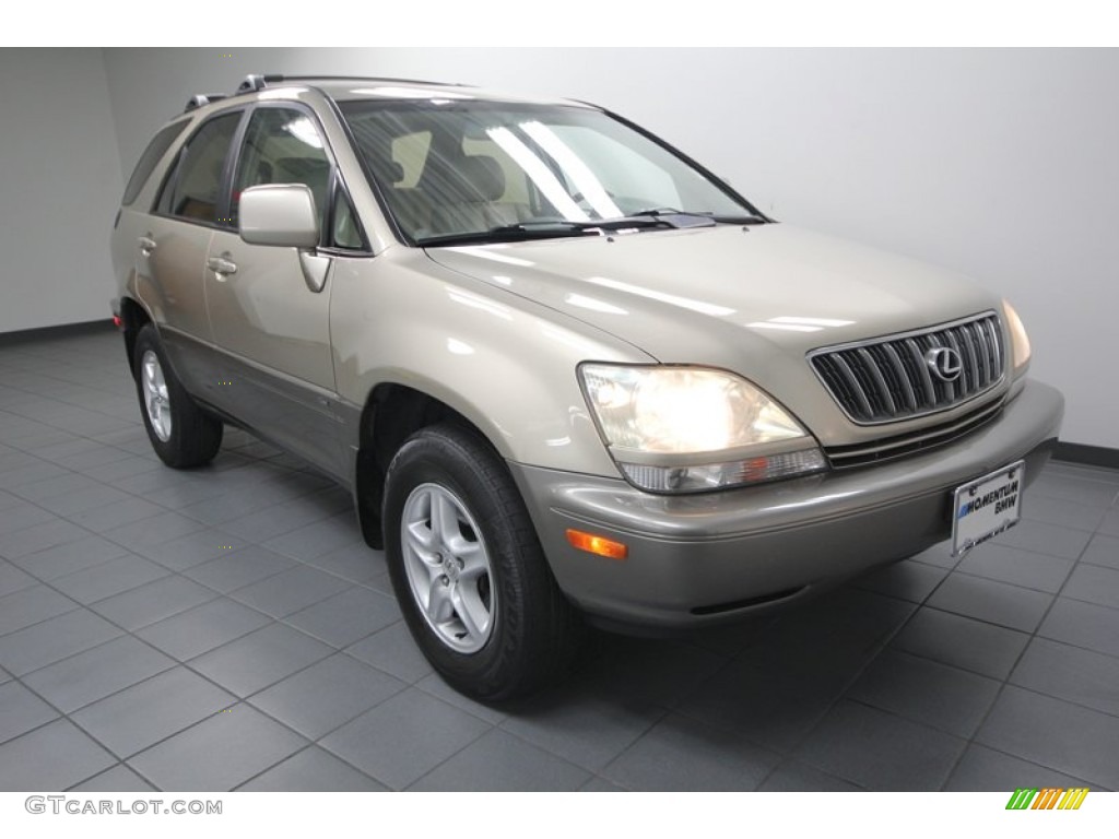 Burnished Gold Metallic Lexus RX