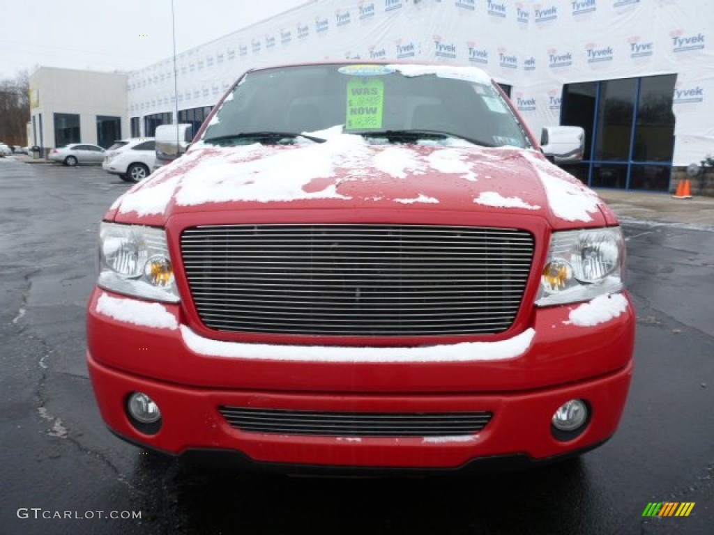 2006 F150 STX SuperCab - Bright Red / Medium Flint photo #8