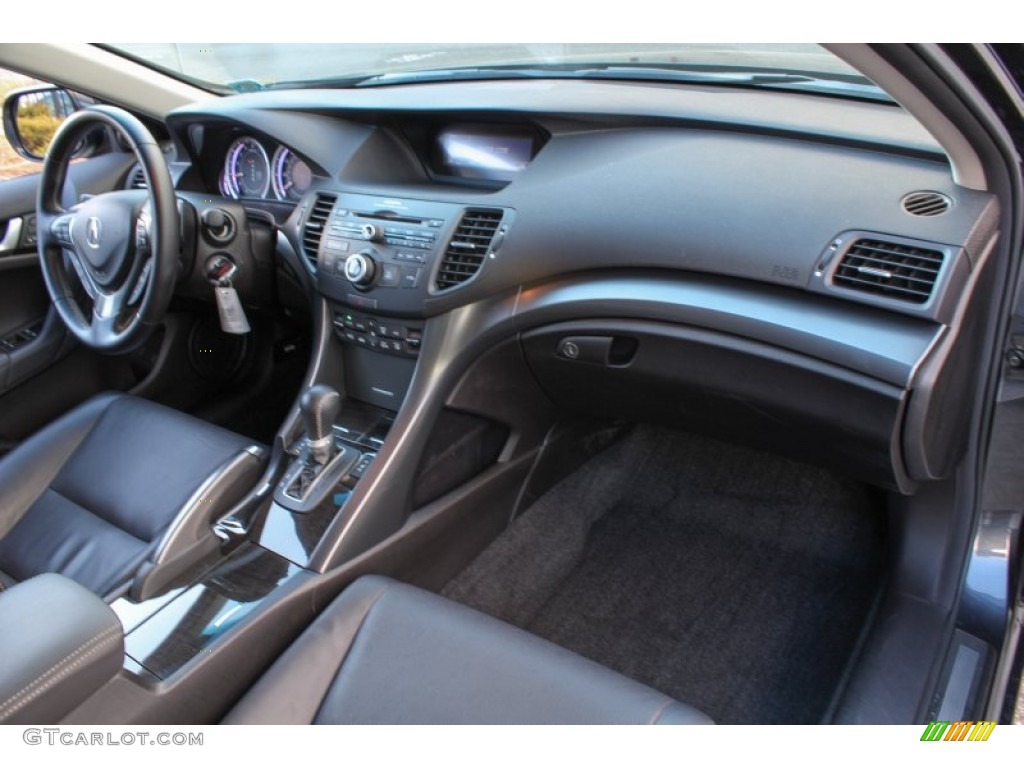 2012 Acura TSX Sport Wagon Ebony Dashboard Photo #76722082