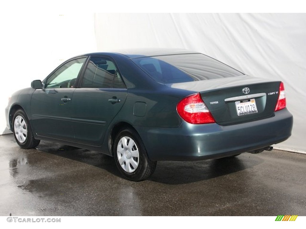 2003 Camry LE - Aspen Green Pearl / Stone photo #2