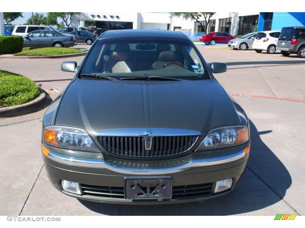 2000 LS V8 - Estate Green Metallic / Medium Parchment photo #2
