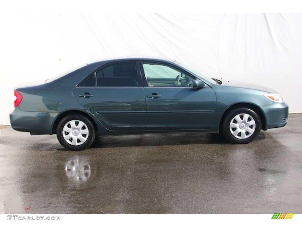 2003 Camry LE - Aspen Green Pearl / Stone photo #10