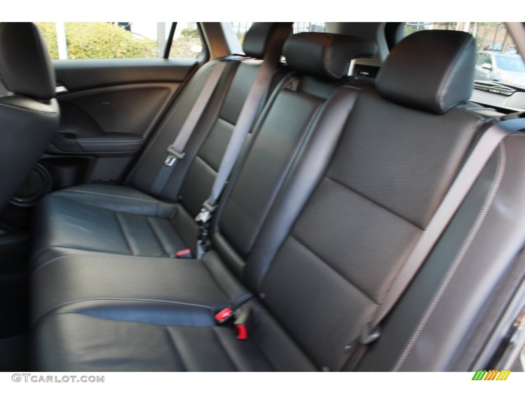 Ebony Interior 2012 Acura TSX Sport Wagon Photo #76722254