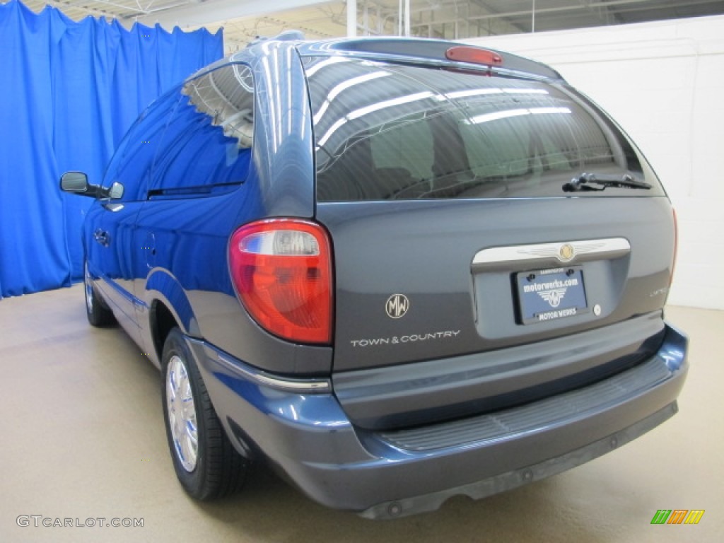 2007 Town & Country Limited - Modern Blue Pearl / Dark Khaki/Light Graystone photo #5